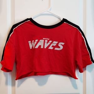 🏴‍☠️ 2 for $20 🏴‍☠️ Making Waves super crop top